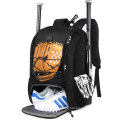 Baseball Bag with Fence Hook Hold, Softball Bat Bag with Shoes Compartment for Youth, Boys and Adult